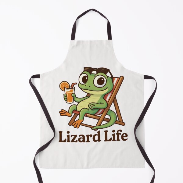 Item preview, Elio Lizard "Lizard Life" - Vacation Vibe Meme Graphic designed and sold by Amelia Design.
