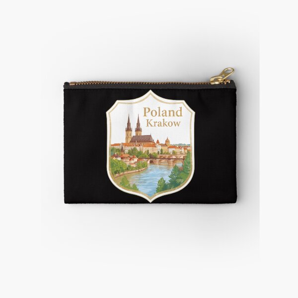 Item preview, Poland Krakow City Illustration beautiful views  designed and sold by SkeletonsDanger.