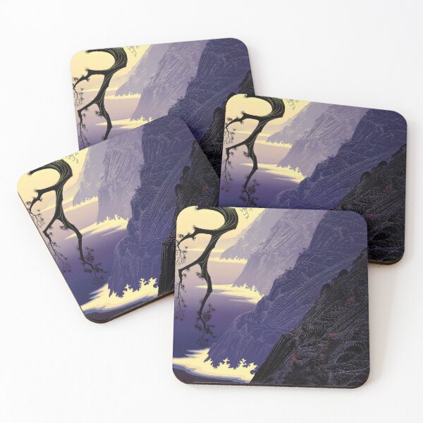 Item preview, Eyvind Earle designed and sold by KaijuNoKaiju.