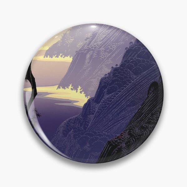 Item preview, Eyvind Earle designed and sold by KaijuNoKaiju.
