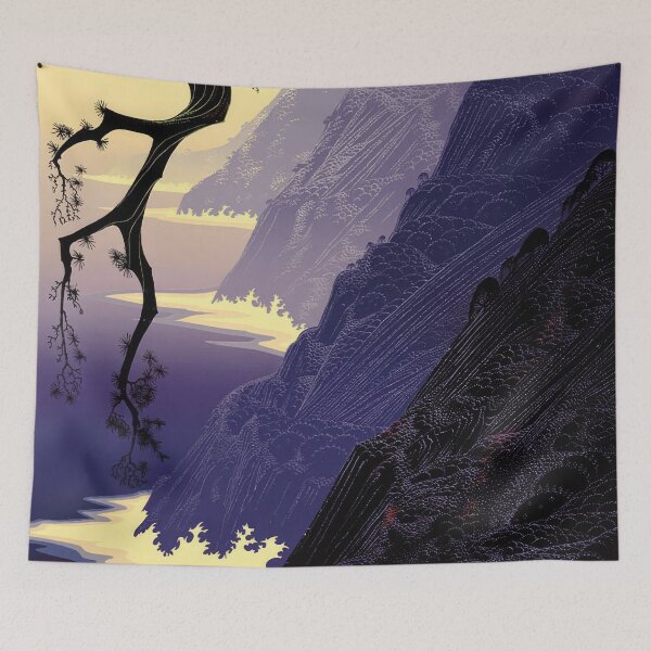 Item preview, Eyvind Earle designed and sold by KaijuNoKaiju.