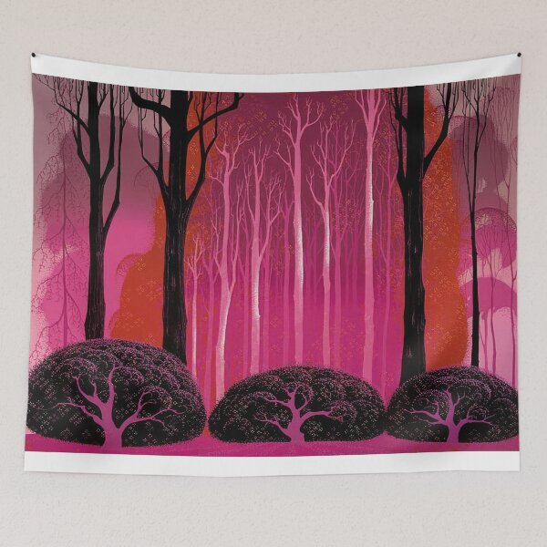 Item preview, Eyvind Earle designed and sold by KaijuNoKaiju.