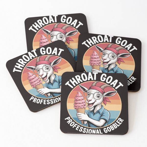 Artikelvorschau, Throat Goat Humor Ice Cream Meme Unangemessen für Erwachsene entworfen und verkauft von sheenmi.