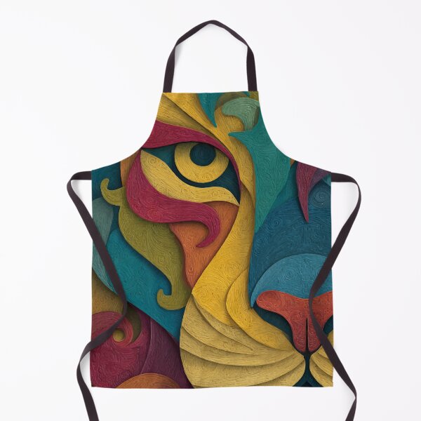 Item preview, Colorful Abstract Tiger Eye – Vibrant Animal Art designed and sold by Moss and Moon Studio.