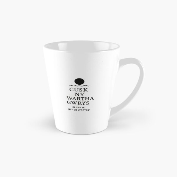 Item preview, Cornish language  sleep is never wasted designed and sold by PiskieChicGifts.