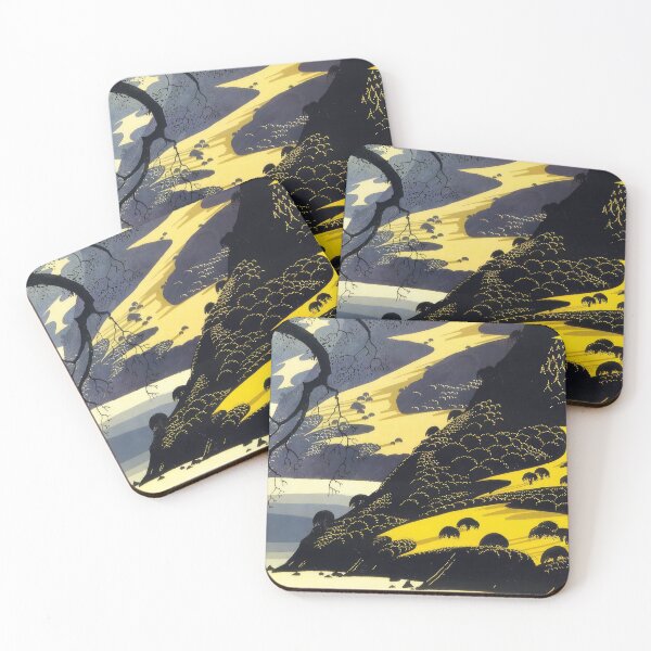 Item preview, Eyvind Earle designed and sold by KaijuNoKaiju.