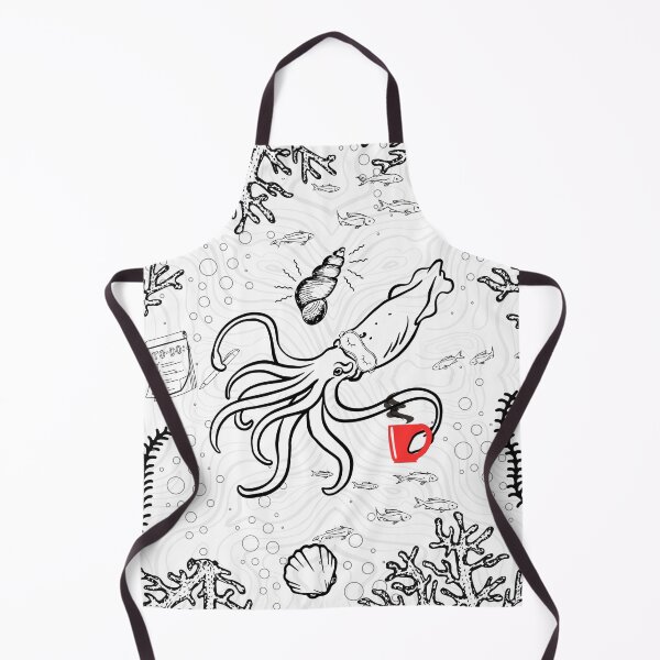 Item preview, Sleepy Squid Morning designed and sold by domradart.