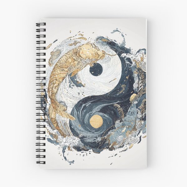 Item preview, Cyberpunk Yin-Yang – Futuristic Balance Symbol designed and sold by Moss and Moon Studio.