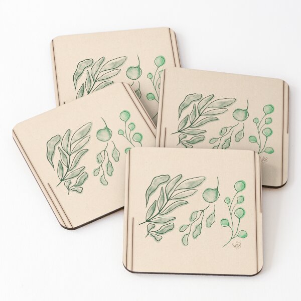 Item preview, Botanical Leaves designed and sold by Feabs-Inks.