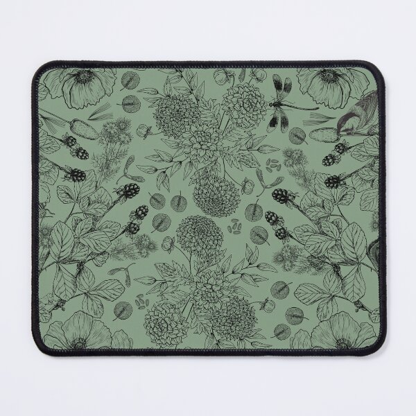 Item preview, Fresh Green Summer Birds and Bees designed and sold by domradart.