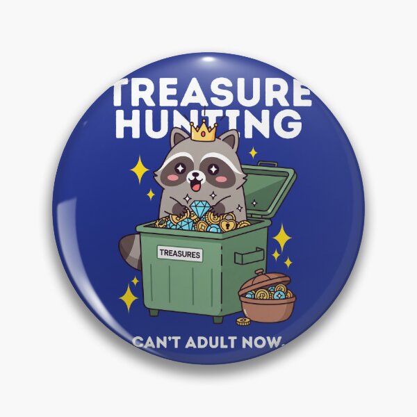 Item preview, Treasure Hunting - Can't Adult Now. designed and sold by The magic  Yellow bus.