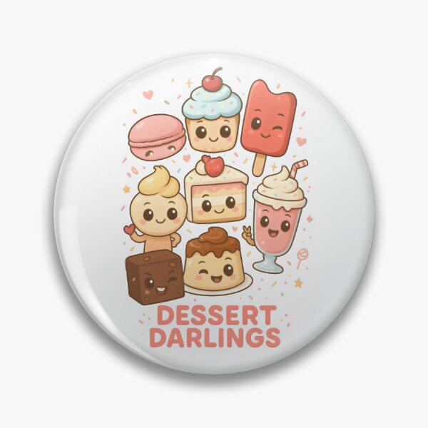 Item preview, Channel Your Inner Dessert Darling – Cute Chibi Dessert Squad designed and sold by Snackwear Apparel.