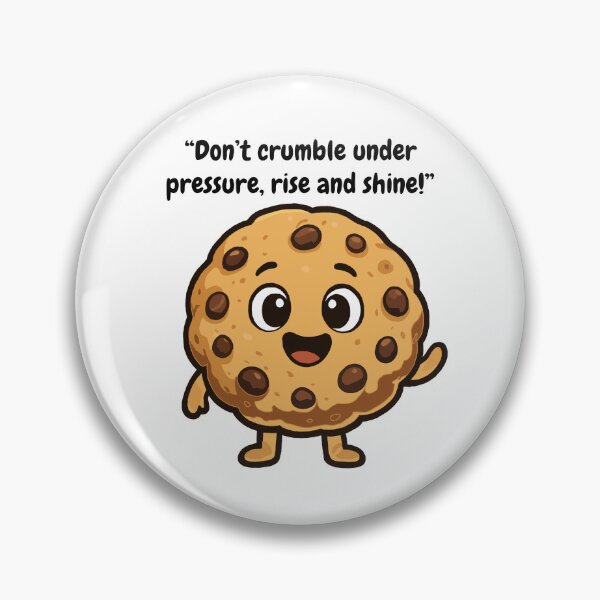 Item preview, Don’t Crumble Under Pressure designed and sold by Latitude 1°N.