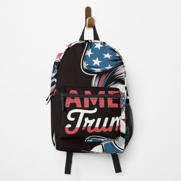Item preview, All American Trump Girl 4th Of July Messy Bun Pro Trump 2024 designed and sold by sheenmi.