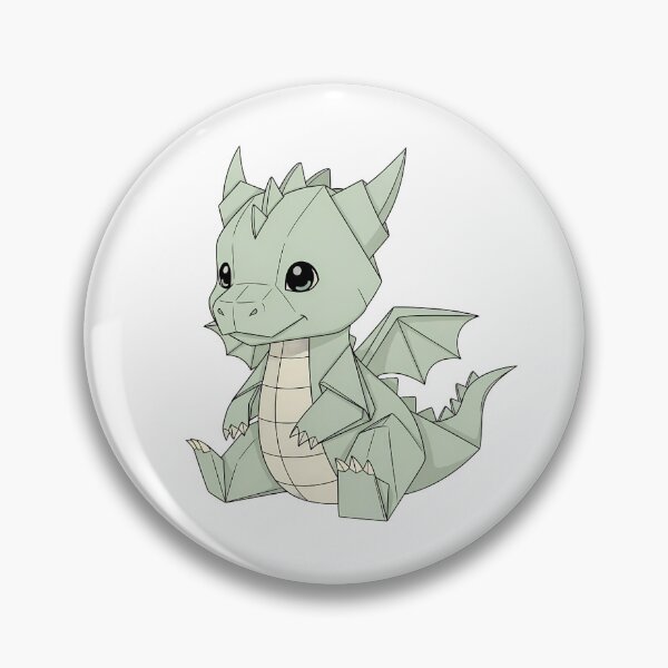 Item preview,  Cute Origami Dragon designed and sold by rendigart.