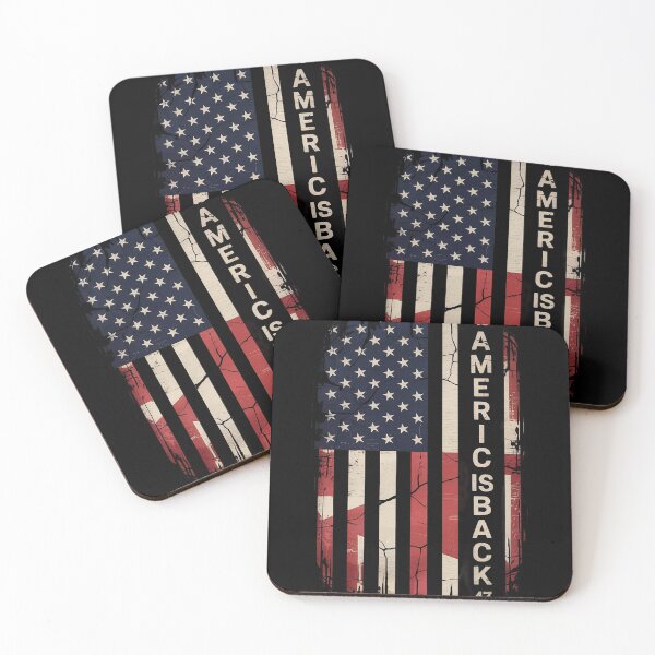 Item preview, America Is Back Patriotic American Flag Men Women ON BACK  designed and sold by sheenmi.