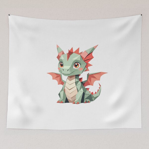 Item preview, Cute Origami Dragon #2 designed and sold by rendigart.