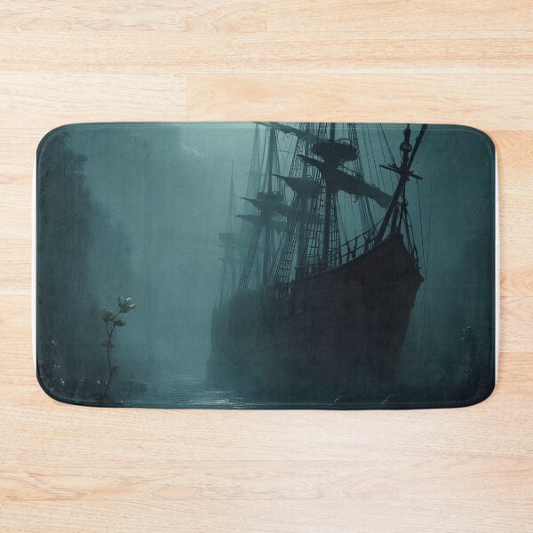 Item preview, Moonlit Phantom Ship designed and sold by oanaunciuleanu.