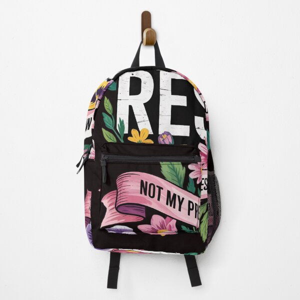 Item preview, Anti-Trump Floral Resist Not My President designed and sold by sheenmi.