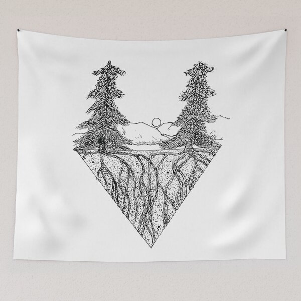 Item preview, Mountain Symmetry designed and sold by Garbage King's.