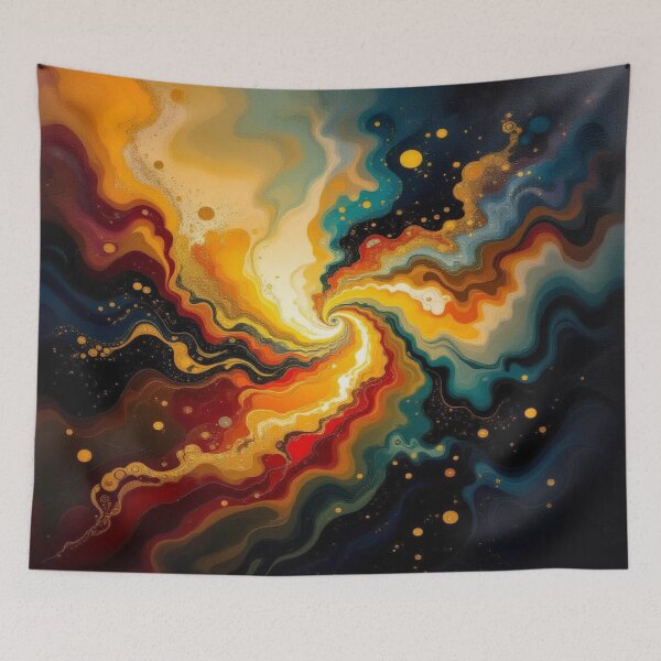 Item preview, Cosmic Flow of Color – Abstract Energy in Motion and Light designed and sold by FotoworldEdel.