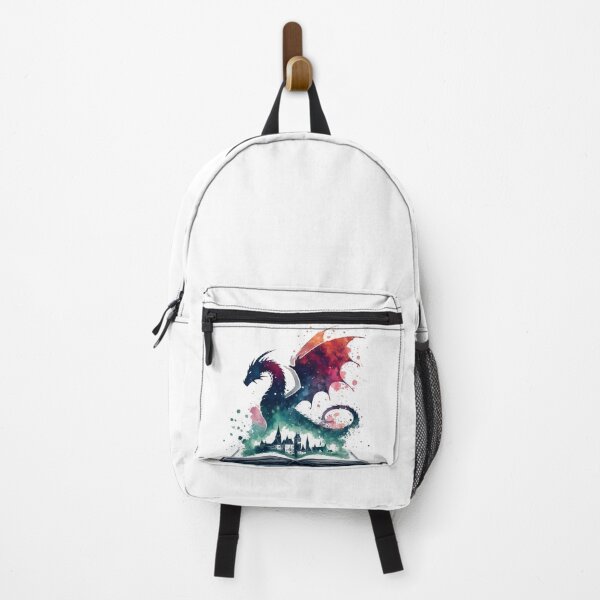 Item preview, Storyborn Dragon – Fantasy Book Illustration in Watercolor designed and sold by LuminShadowArt.