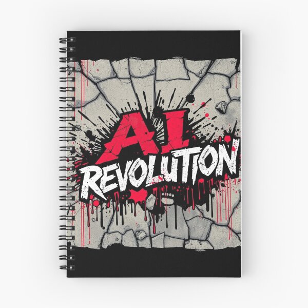 Item preview, AI REVOLUTION designed and sold by HappyPrintCo.