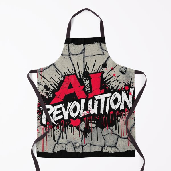 Artikelvorschau, KI-REVOLUTION entworfen und verkauft von HappyPrintCo.