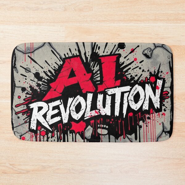 Item preview, AI REVOLUTION designed and sold by HappyPrintCo.