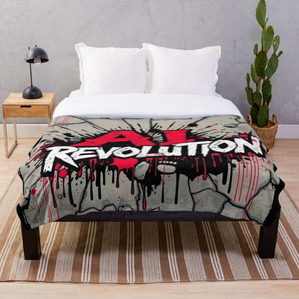 Item preview, AI REVOLUTION designed and sold by HappyPrintCo.