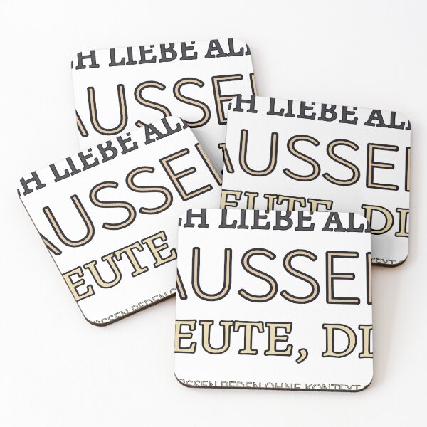 Item preview, Ich Liebe Alle Ausserleute, Die Wir Müssen Reden Ohne Kontext Sagen.  designed and sold by TheIconSmith.