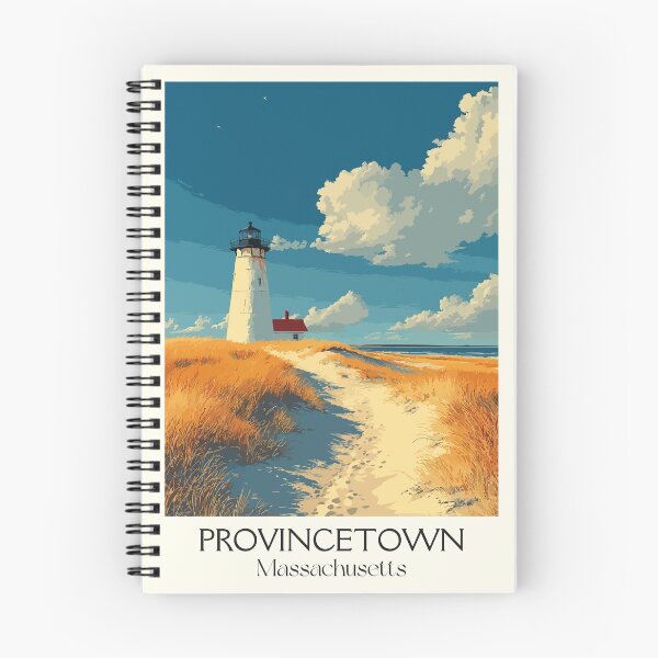 Item preview, Provincetown Massachusetts Vintage Travel Poster | Cape Cod Art designed and sold by TuncGK.