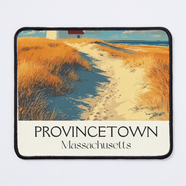 Item preview, Provincetown Massachusetts Vintage Travel Poster | Cape Cod Art designed and sold by TuncGK.