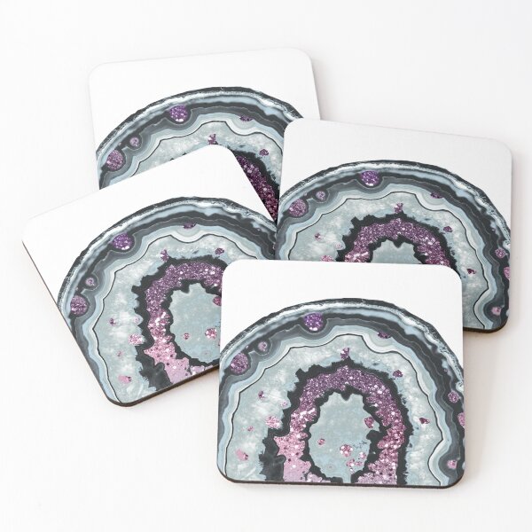 Item preview, Unicorn Girls Agate #2 (Photo of Glitter Only - Not Reflective) designed and sold by Anita's & Bella's Art.