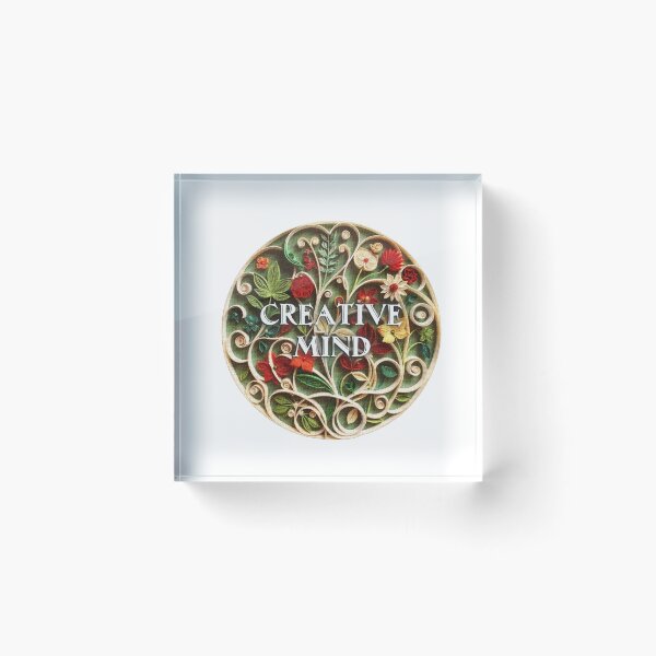 Item preview, Creative mind mandala - paper quilling flowers designed and sold by SilverOutlining.