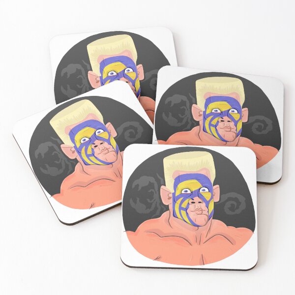Item preview, Surfer Sting Vintage Wrestling Illustration designed and sold by Muscles&Mullets.