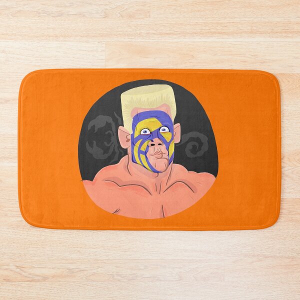 Item preview, Surfer Sting Vintage Wrestling Illustration designed and sold by Muscles&Mullets.