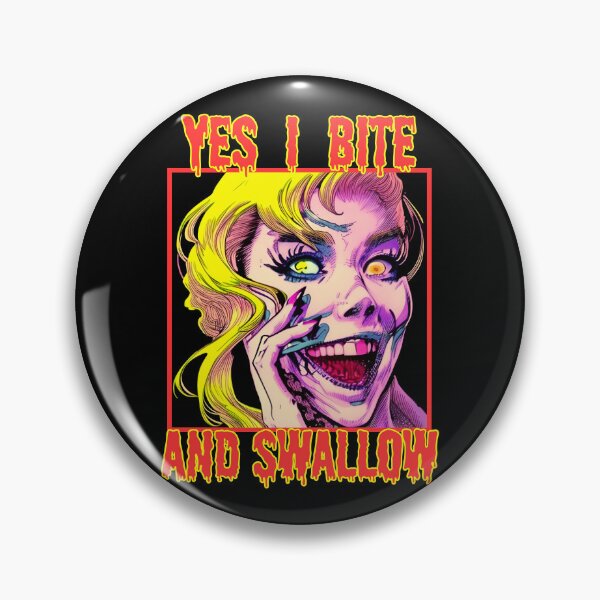 Item preview, Horror Fun, Zombie Demon Girl, Yes I Bite and Swallow designed and sold by theflandonian.