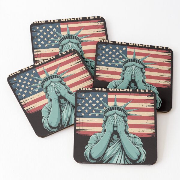 Item preview, Are We Great Yet Cause I Just Feel Embarrassed Anti Trump designed and sold by sheenmi.