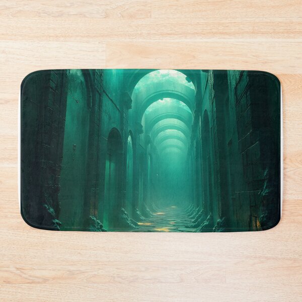 Item preview, Submerged Ruins of an Ancient Passage designed and sold by oanaunciuleanu.