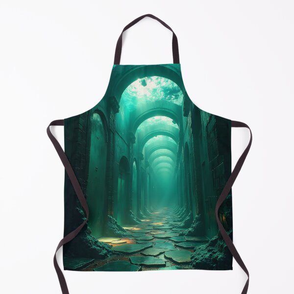Item preview, Submerged Ruins of an Ancient Passage designed and sold by oanaunciuleanu.