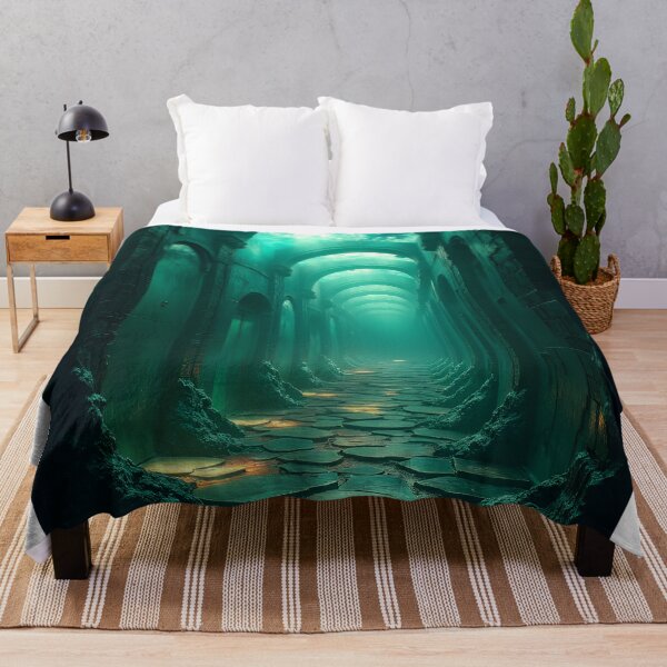 Item preview, Submerged Ruins of an Ancient Passage designed and sold by oanaunciuleanu.
