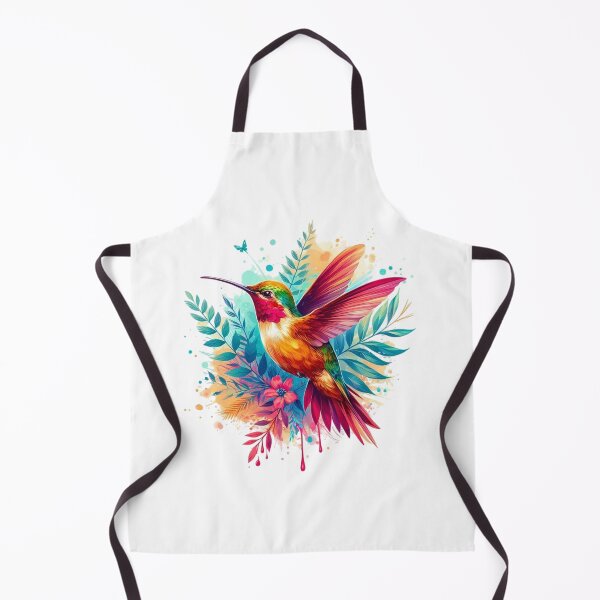 Item preview, A beautiful colorful hummingbird with beautiful and harmonious vegetation. designed and sold by Marcoshop10.