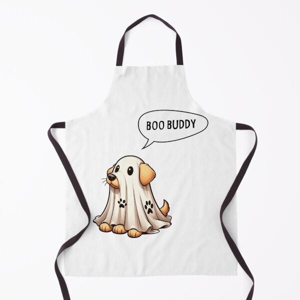 Item preview, Cute Ghost Dog – Boo Buddy Funny Halloween Design designed and sold by Wild Whiskers Studio.