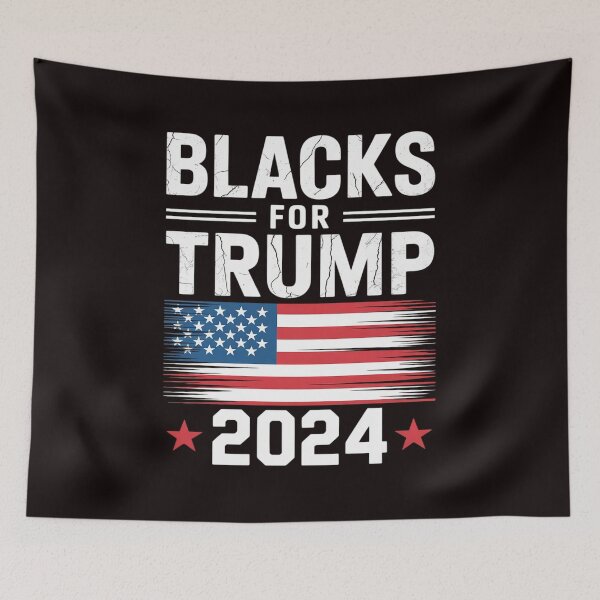 Item preview, Blacks For Trump 2024 Presidential Election Republican designed and sold by sheenmi.