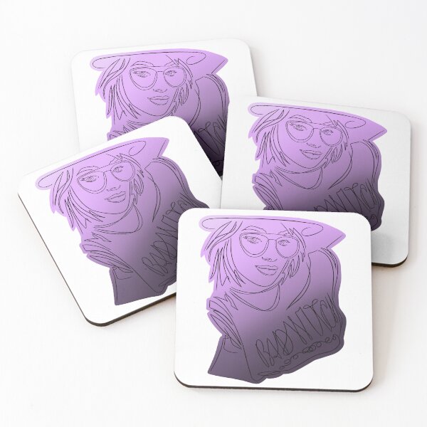 Item preview, Kat Graham - Bonnie Bennett - Bad Witch Sticker designed and sold by tracyscpd.
