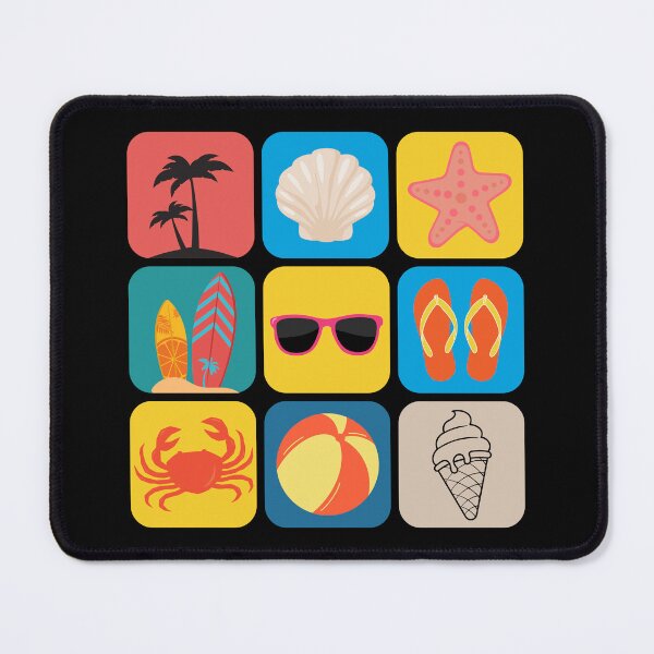 Item preview, Summer Vibes In Grid designed and sold by The magic Yellow bus.
