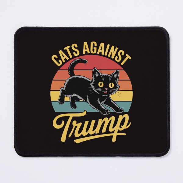 Item preview, Cats Against Trump Anti Trump 2020 Election Cat designed and sold by sheenmi.