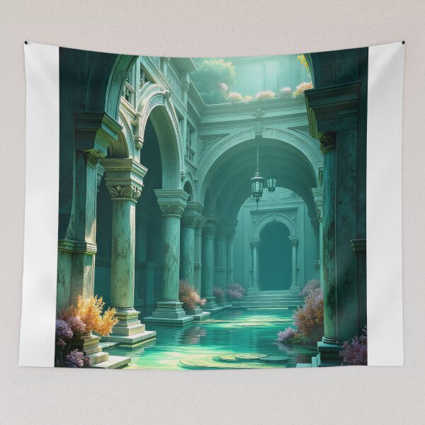 Item preview, The Enchanted Aquatic Sanctuary designed and sold by oanaunciuleanu.