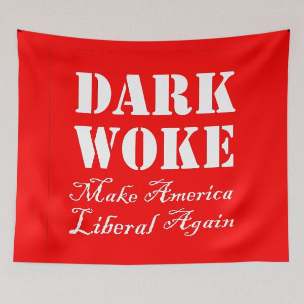 Item preview, Dark Woke Make America Liberal Again designed and sold by MauveMoves.